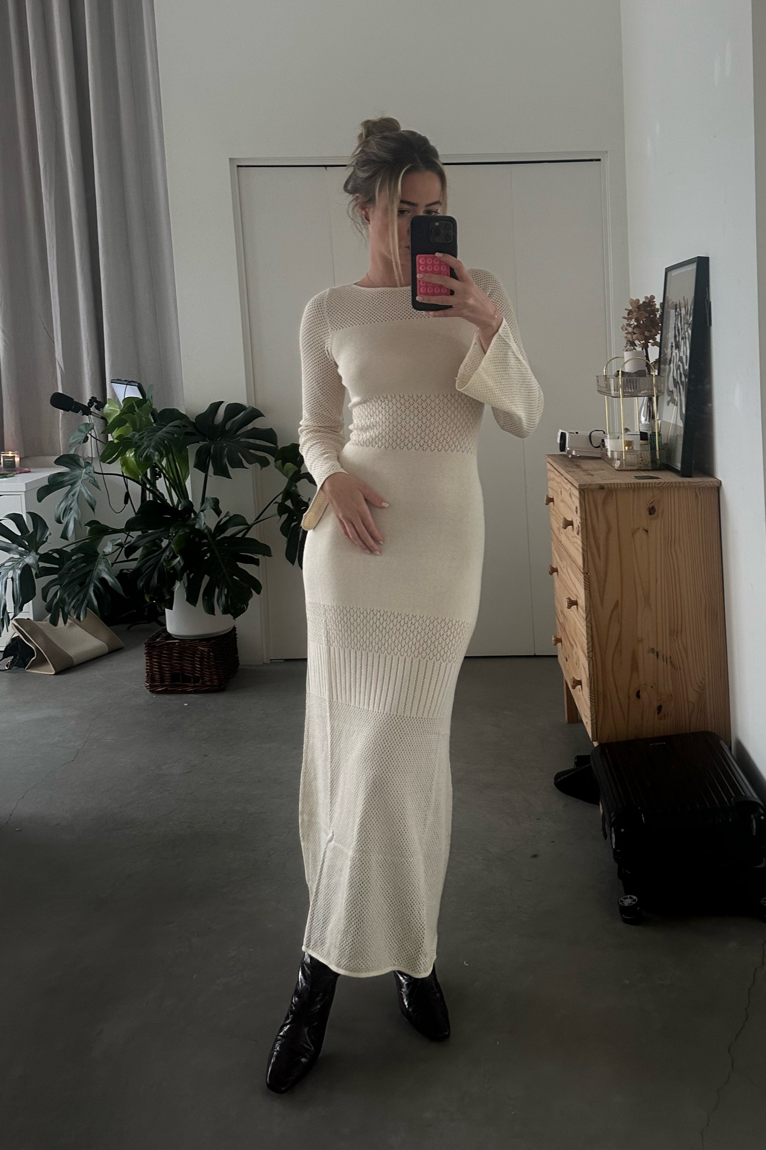 Outfit for the summer Fridays lip oil event in Los Angeles. 