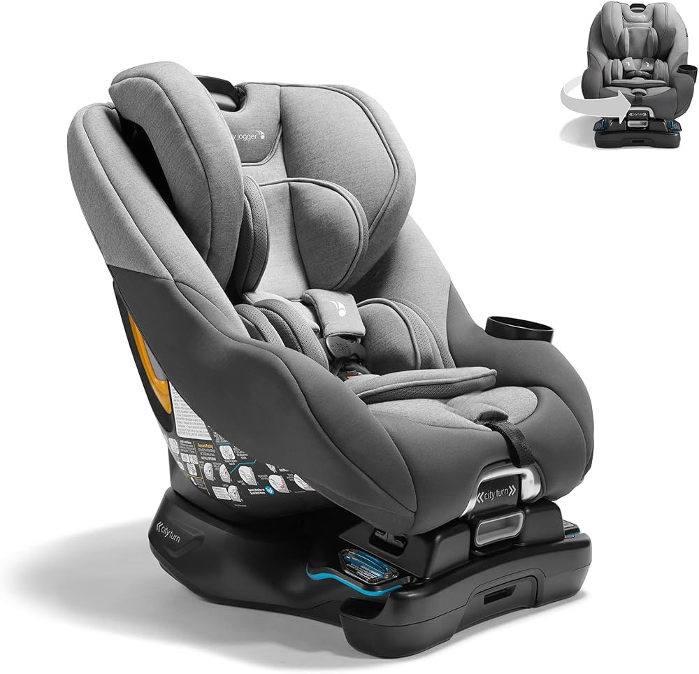 Baby Jogger City Turn Rotating Convertible Car Seat Unique 180-Degree Turn Lightweight COOLMAX Fa... | Amazon (US)
