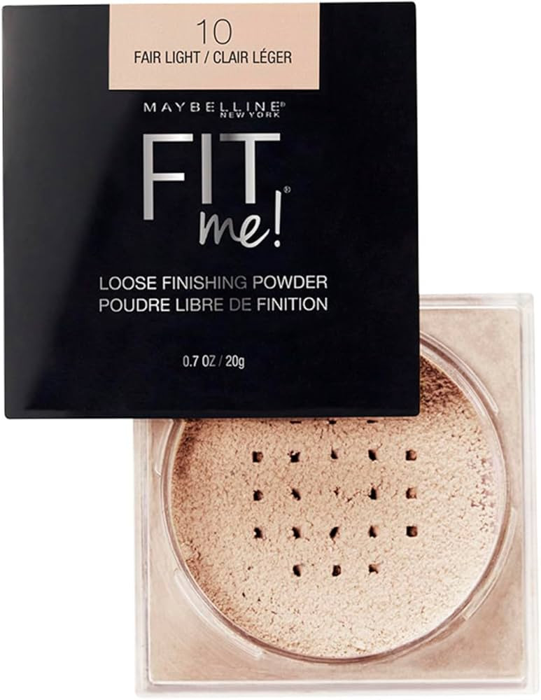 Maybelline Fit Me Loose Setting Powder, Face Powder Makeup & Finishing Powder, Fair Light, 1 Coun... | Amazon (US)