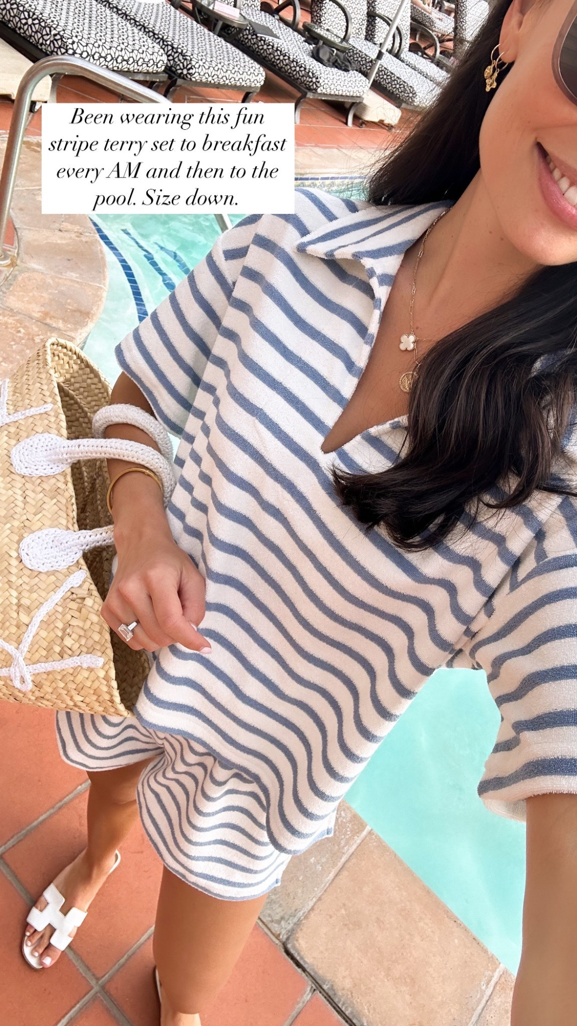 Terry set, spring break, summer fashion, shorts, pool outfit. 

#LTKTravel #LTKSeasonal #LTKSwim