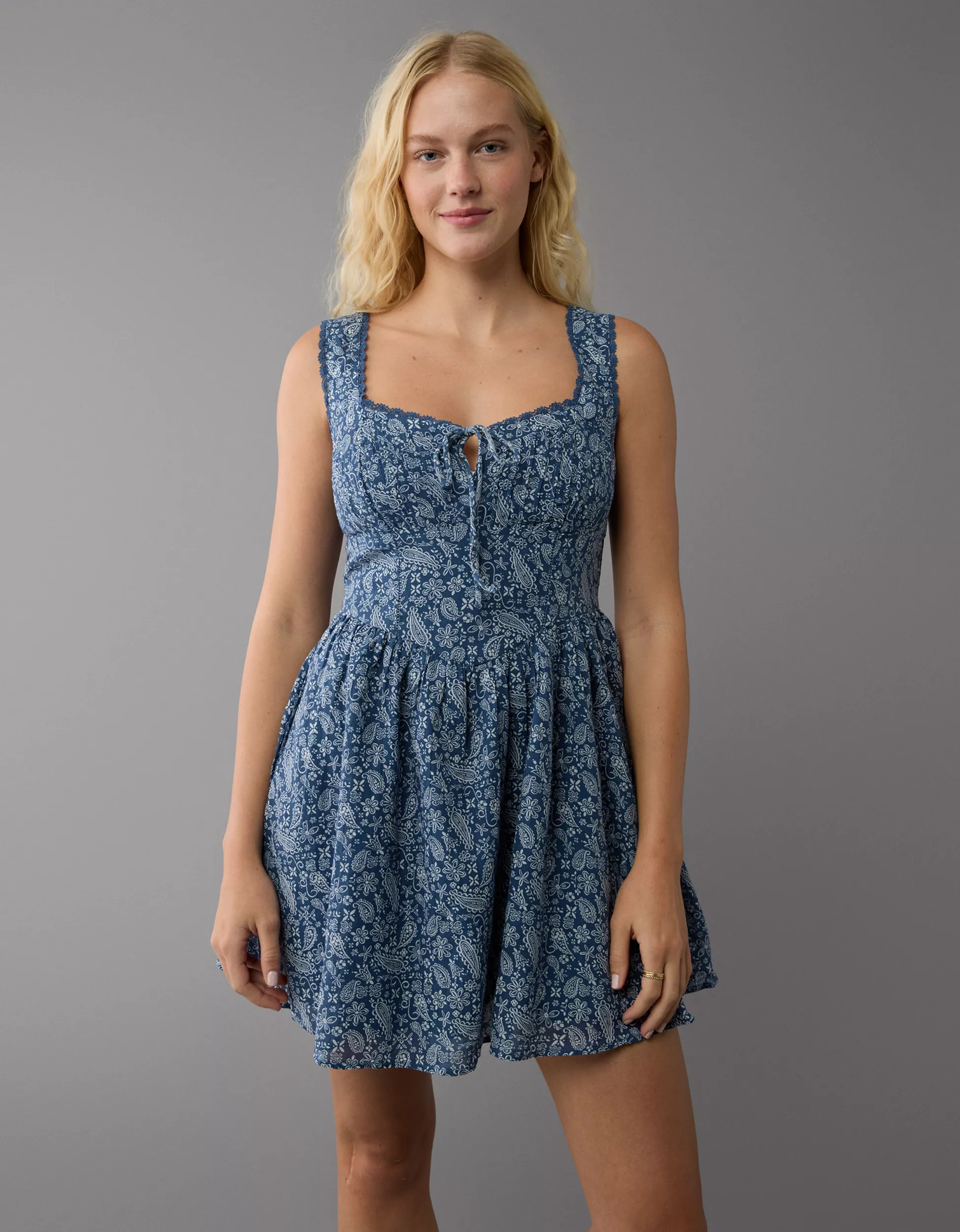 AE Corset Mini Dress | American Eagle Outfitters (US & CA)