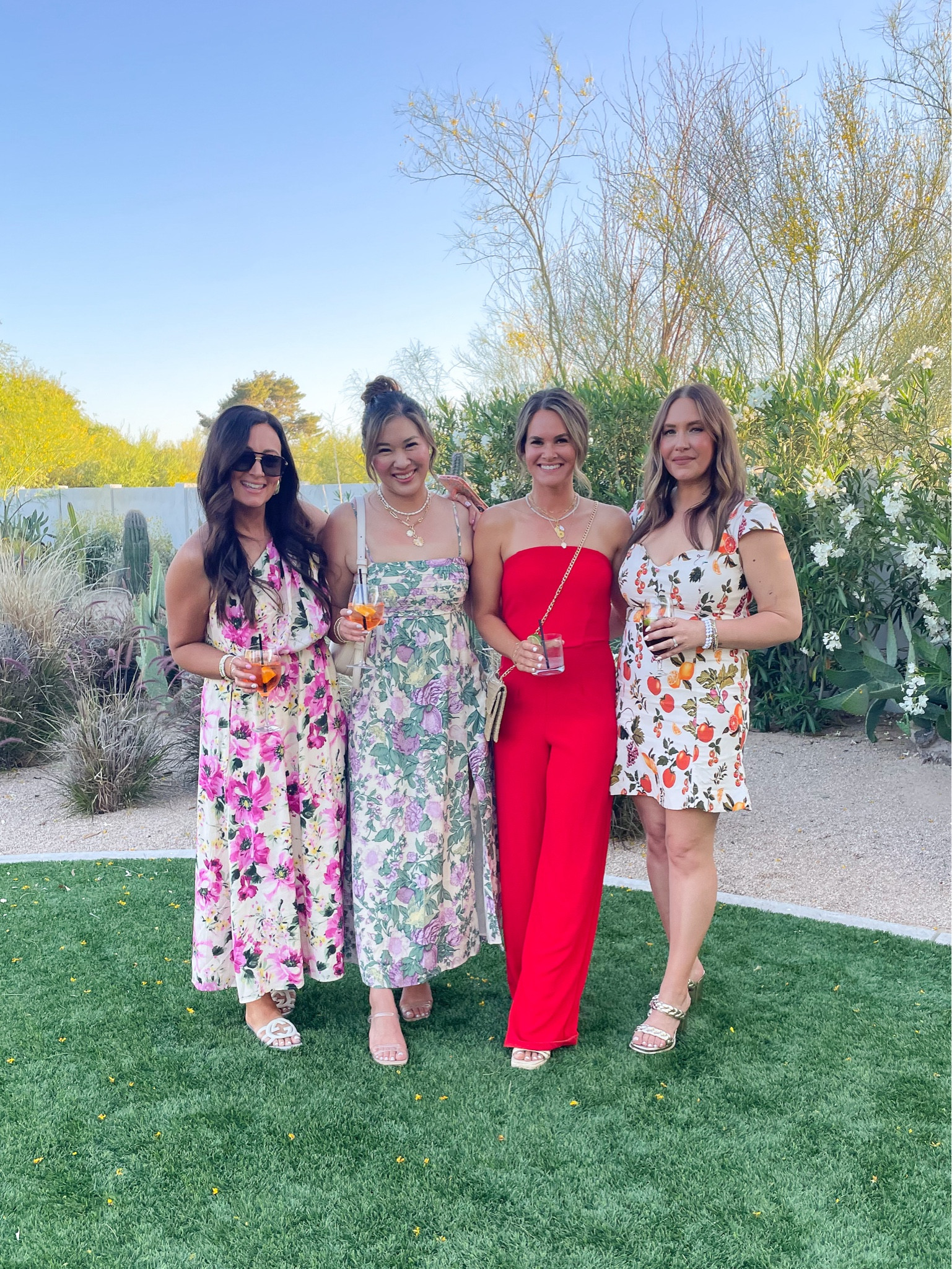 Dinner Outfits
My floral Abercrombie dress: Small Petite