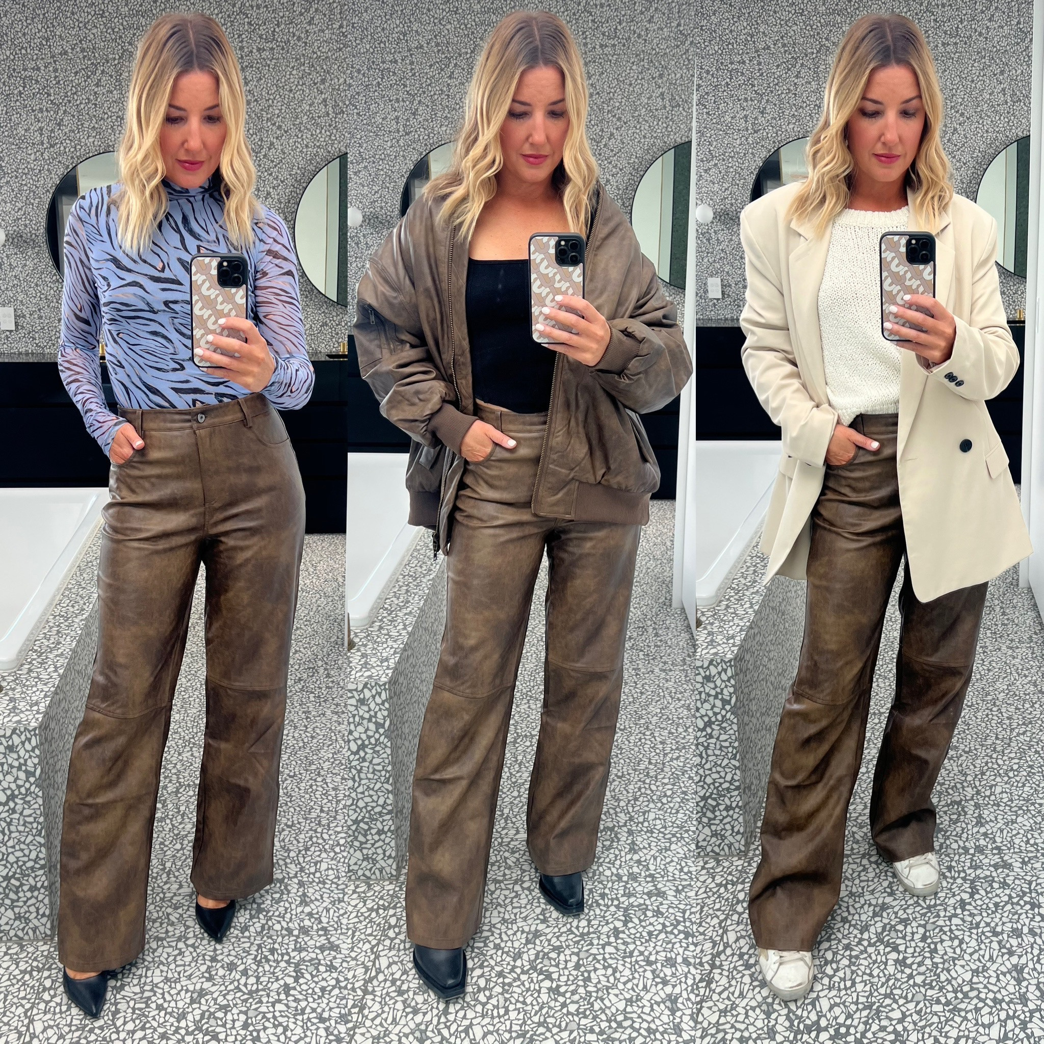 1 pair of brown faux leather 3 ways ✨



#LTKstyletip #LTKaustralia #LTKwinter