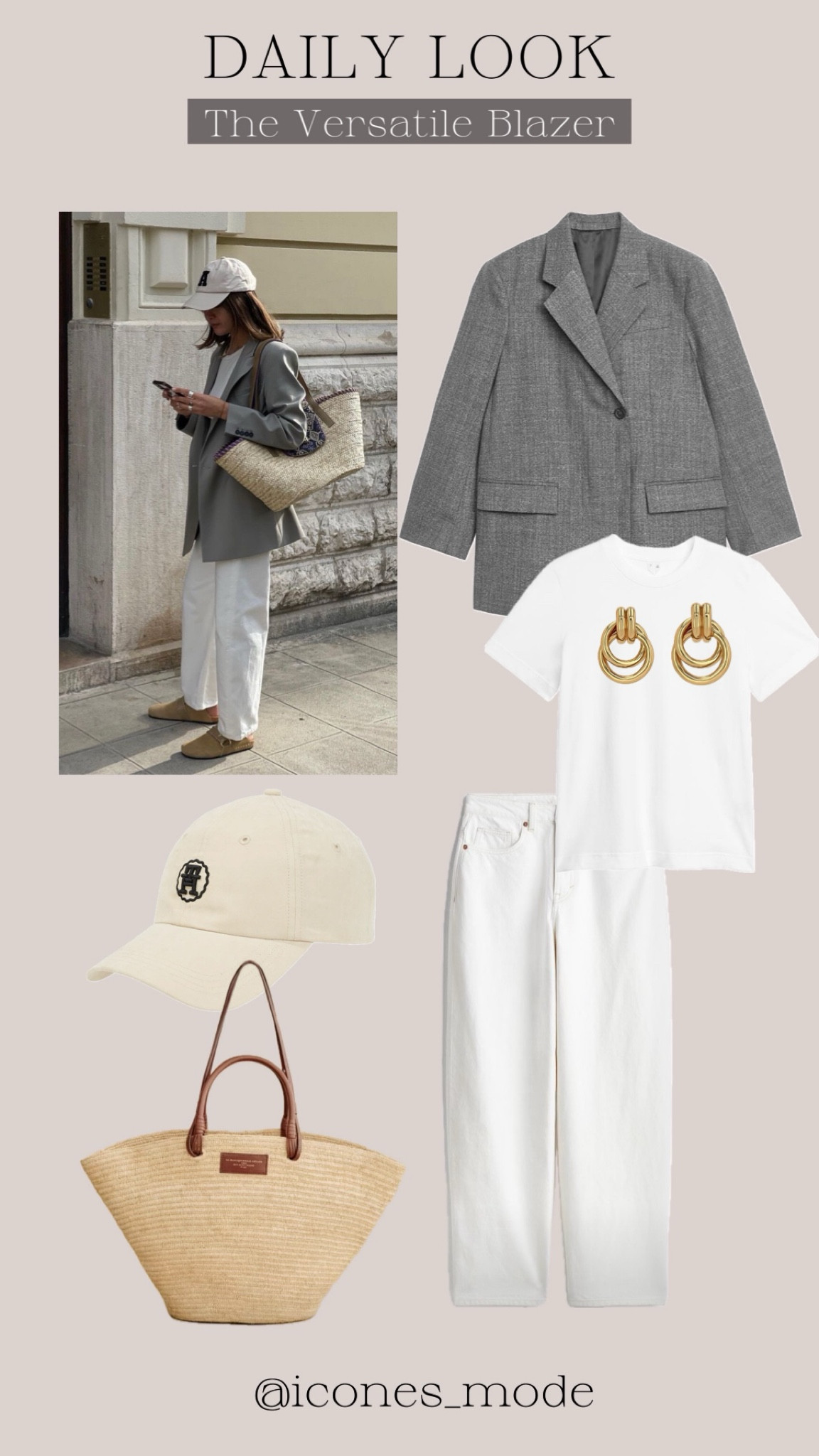 Daily Look: versatile blazer
Look diario: americana versátil 

#LTKSeasonal #LTKeurope #LTKstyletip