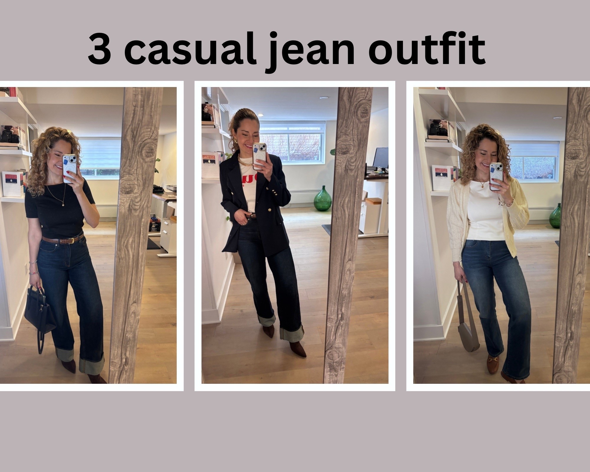 3 Casual Jean Outfits for Women | Everyday Chic Style Ideas

#LTKcanada #LTKjeans #LTKstyletip