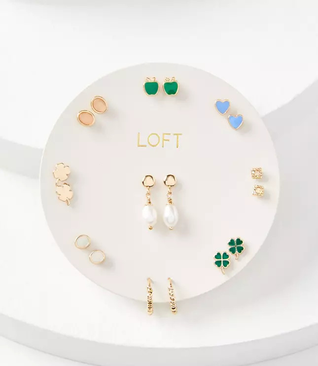 Lucky Charm Earring Set | LOFT