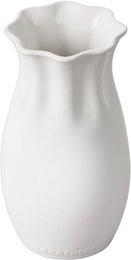 Le Creuset Stoneware Small Vase (6.5" x 3.5"), White | Amazon (US)