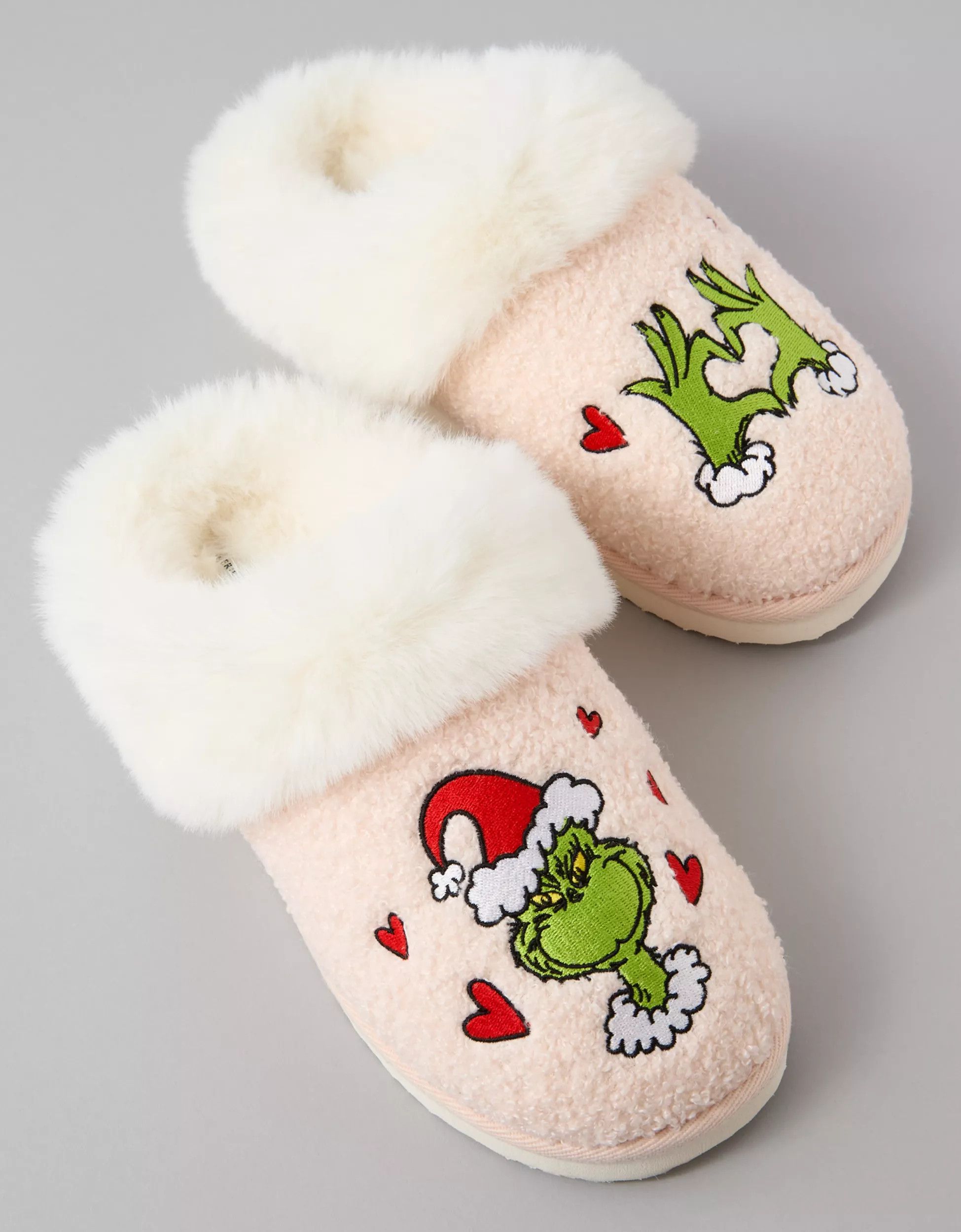 AE Grinch Scuff Slipper | American Eagle Outfitters (US & CA)