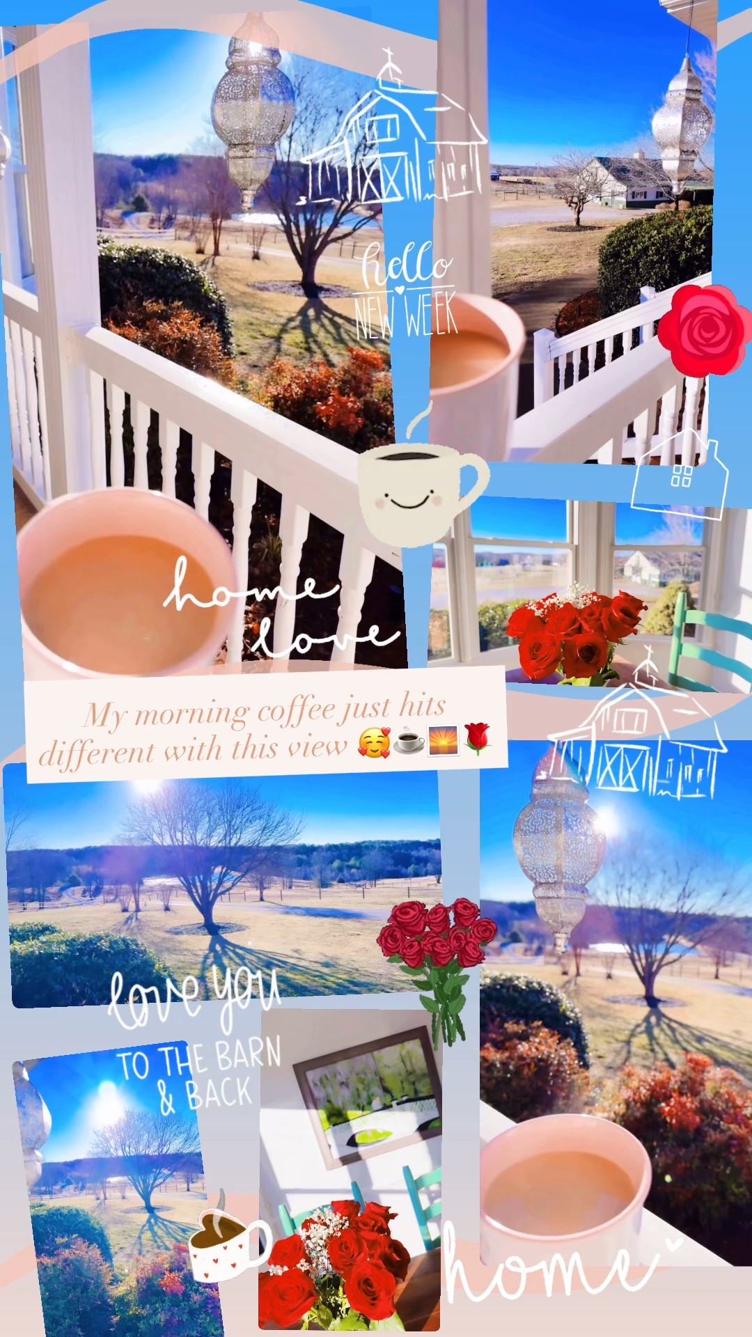 My morning coffee just hits different with this view 🥰☕️🌅🌹- finally found our forever H O M E 🥹

#LTKHome