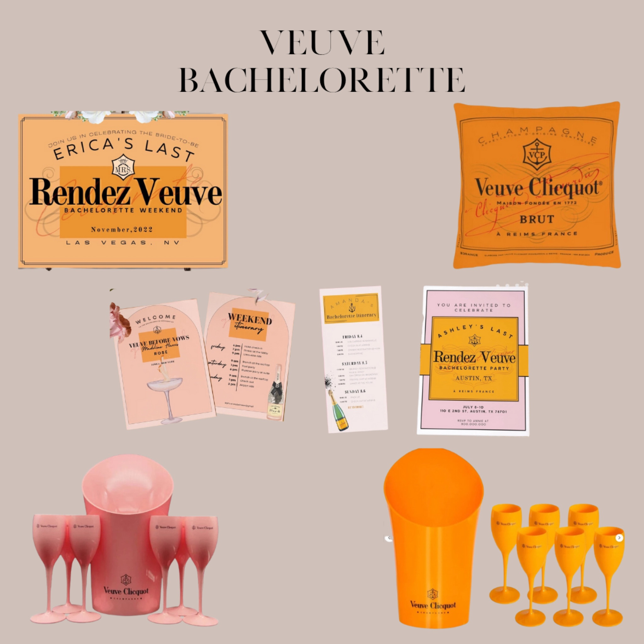Veuve Bacheloette Party 🥂 

Bachelorette party decor, bachelorette party theme, bachelorette party ideas, bach, bach outfits, bachelorette outfits,

#LTKFind #LTKwedding #LTKunder50