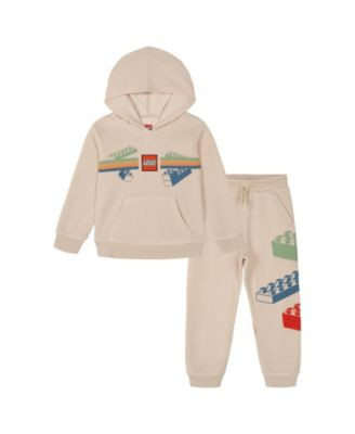 Baby Boys ( 12 M , 18M ) Fleece 2-Piece Hoodie and Pants Set | Macy's