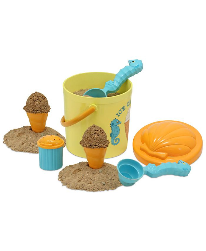 Melissa and Doug Kids Toy, Speck Seahorse Sand Ice Cream Set & Reviews - All Toys - Macy's | Macys (US)