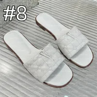 (Order by pic in opt, not by desc) Designer Flat Sandals Luxury Slippers Women's Embroider Sandal... | DHGate