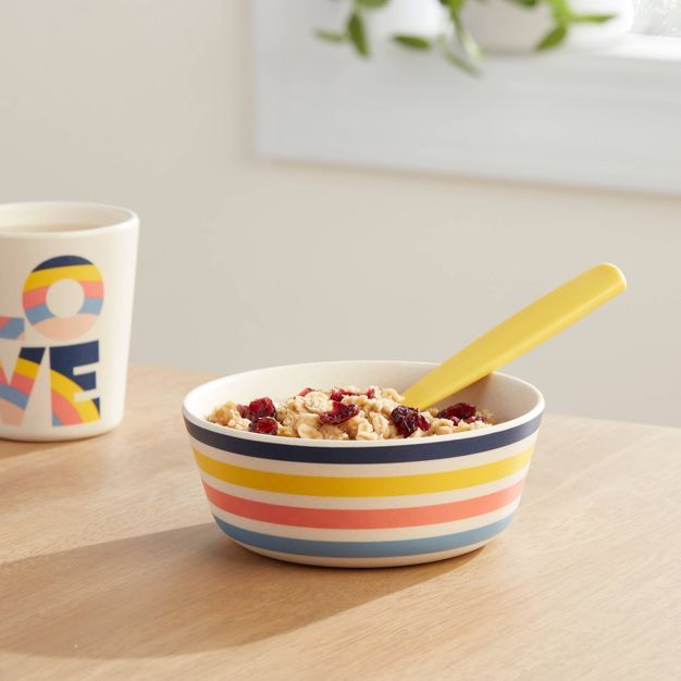 15oz Melamine and Bamboo Kids' Cereal Bowl - Pillowfort™ | Target