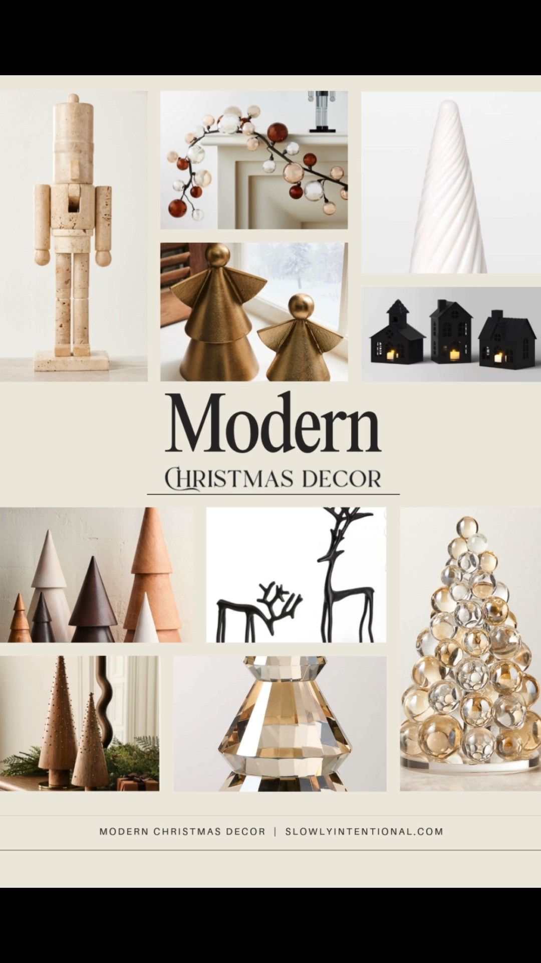 Modern Christmas decor that feels fresh but still cozy! I’m loving these sculptural trees, metallic angels, and glass accents. They mix beautifully with natural textures and warm lights for a clean, elegant holiday vibe.

#LTKSeasonal #LTKHoliday #LTKHome