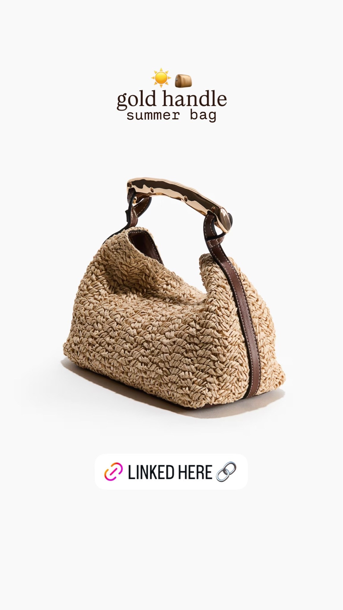 Cutie hand bag for summer! I love the gold handle detail 😍

#LTKootd #LTKWorkwear