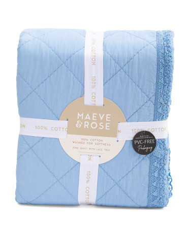 Cotton Lace Quilt | TJ Maxx
