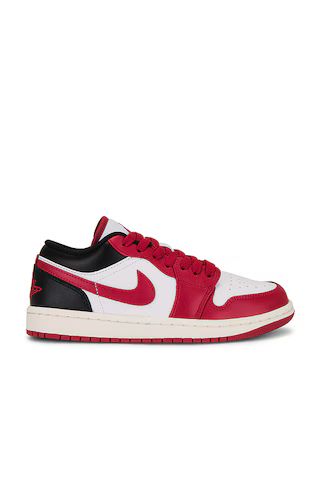 Jordan Air Jordan 1 Low Sneaker in White, Gym Red, Black, & Sail from Revolve.com | Revolve Clothing (Global)