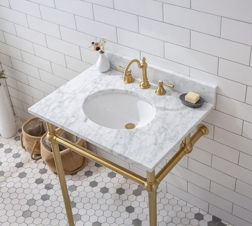 Aveline 30" Single Sink Vanity | Pottery Barn (US)