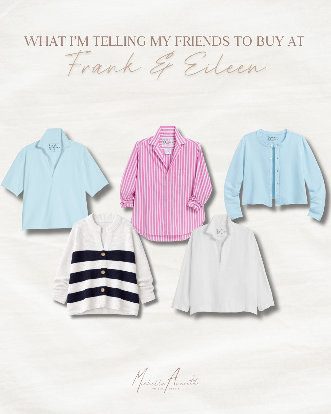Effortless, elevated staples that make getting dressed feel easy. These are the Frank & Eileen pieces I keep recommending to my friends!

Colorful button down blouses, lightweight sweaters and flowy blouses are perfect for your transition to spring!

spring style, fashion over 40, petite tops, colorful tops 

 #LTKOver40 #LTKPetite #LTKBeauty