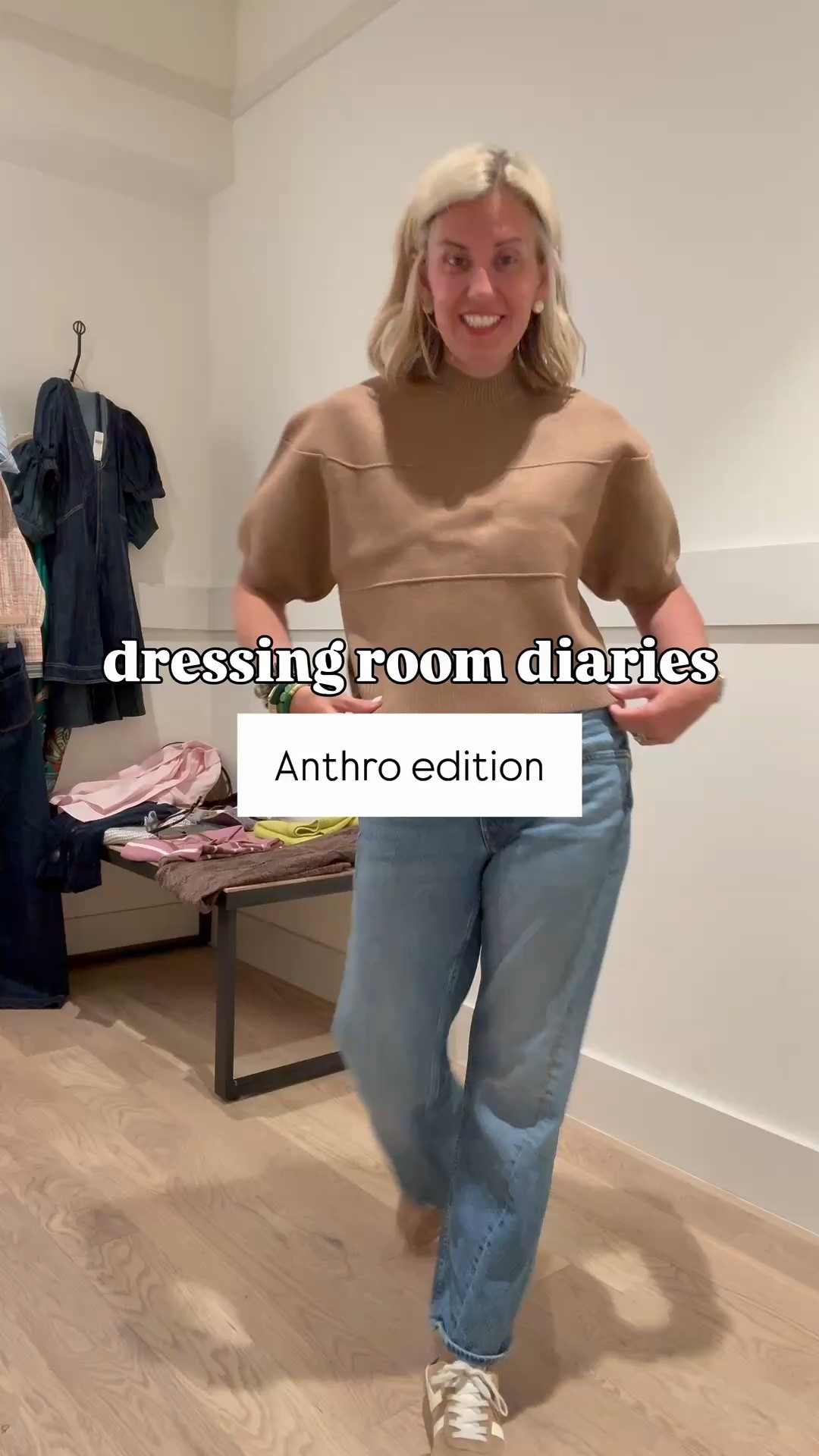 Anthro Dressing Room Diaries…so much goodness!! Try-on coming soon!! ! 
Tops/Sweaters - xs
Daily Practice wrap top - small 
Mother Jeans - 26P
Maxi Skirt - xs 
Cord Skirt - xs (need small)
Emmy Dresses - xs
Farm Rio Dress - xxs (size down) 
Snake print pants - 4 
Jackets - xs

#LTKstorytime #LTKOver40 #LTKdayinmylife