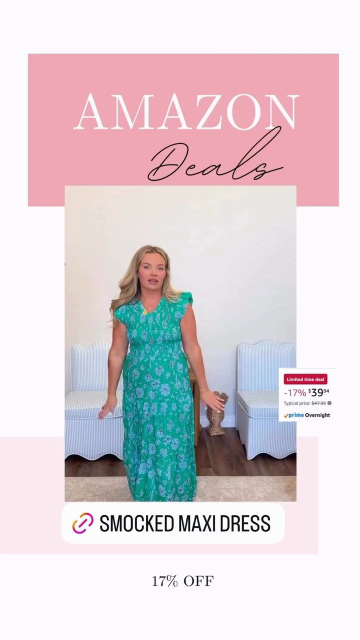 Love this green floral print for summer!! 💕Comfy and cute, has pockets too! Comes in a few different colors and in sale right now!

#LTKSeasonal #LTKMidsize #LTKSaleAlert