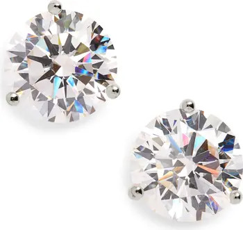 Nordstrom Precious Metal Plated 8.0ct tw Cubic Zirconia Earrings | Nordstrom | Nordstrom