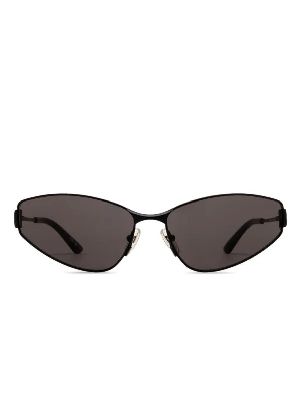 Balenciaga Eyewear 90s Sonnenbrille Mit Ovalem Gestell | Schwarz | FARFETCH AT | Farfetch Global