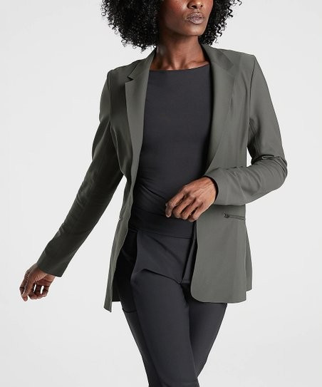 Arbor Olive Interstellar Blazer - Women | Zulily