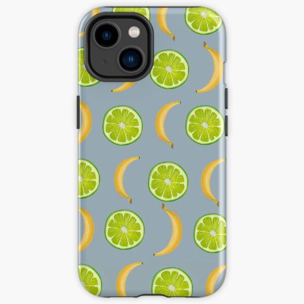 Limes and bananas fruit basket  iPhone Case | Redbubble (US)