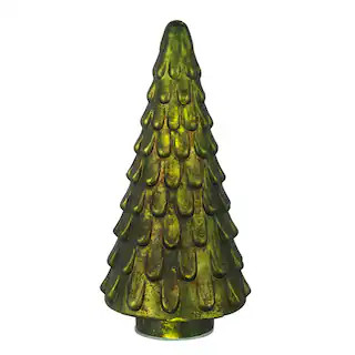 10.5" Green Glass Tree Decoration by Ashland® | Michaels Stores