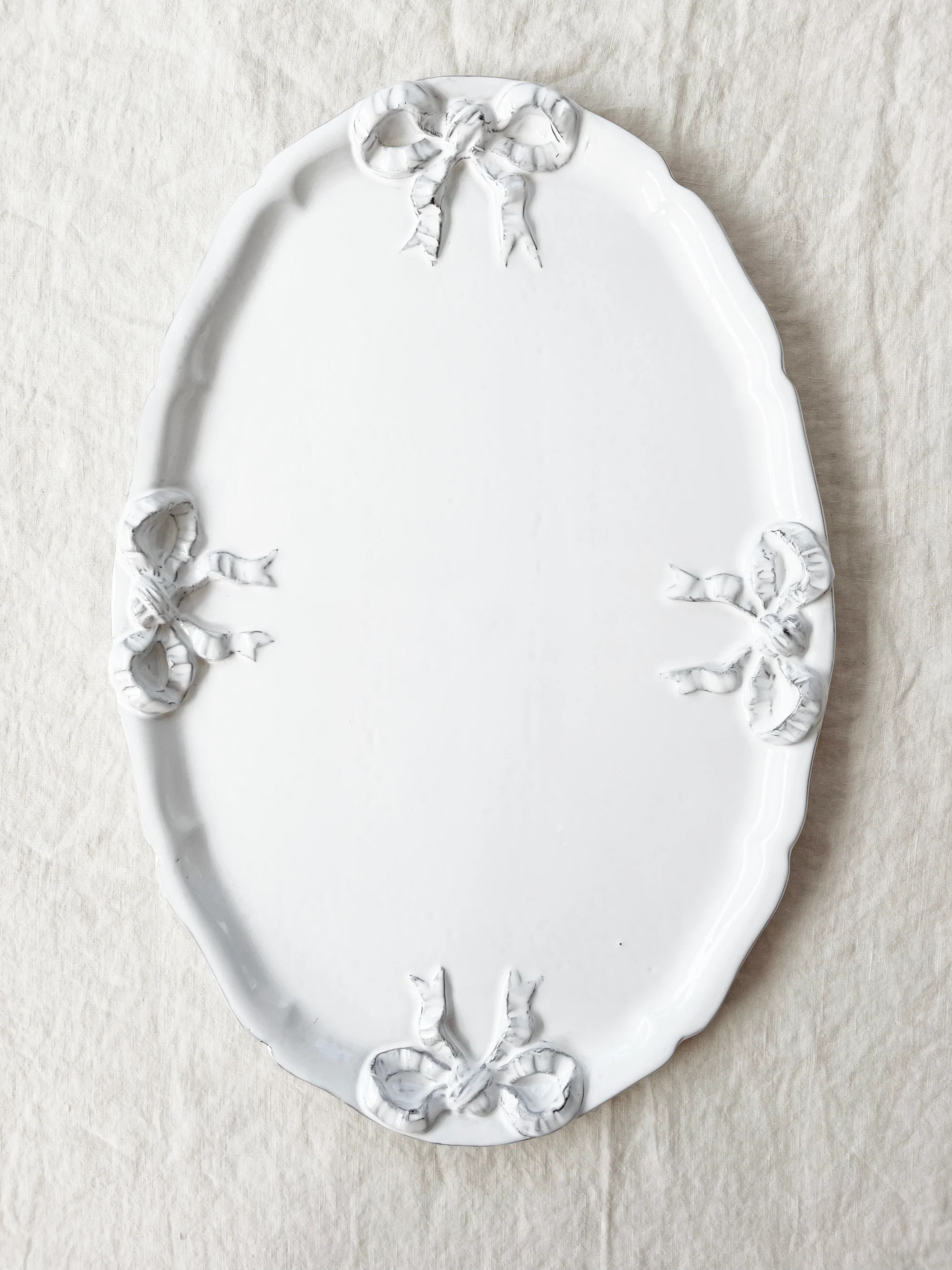 Colette Edition Oval Platter - White | the ARK elements