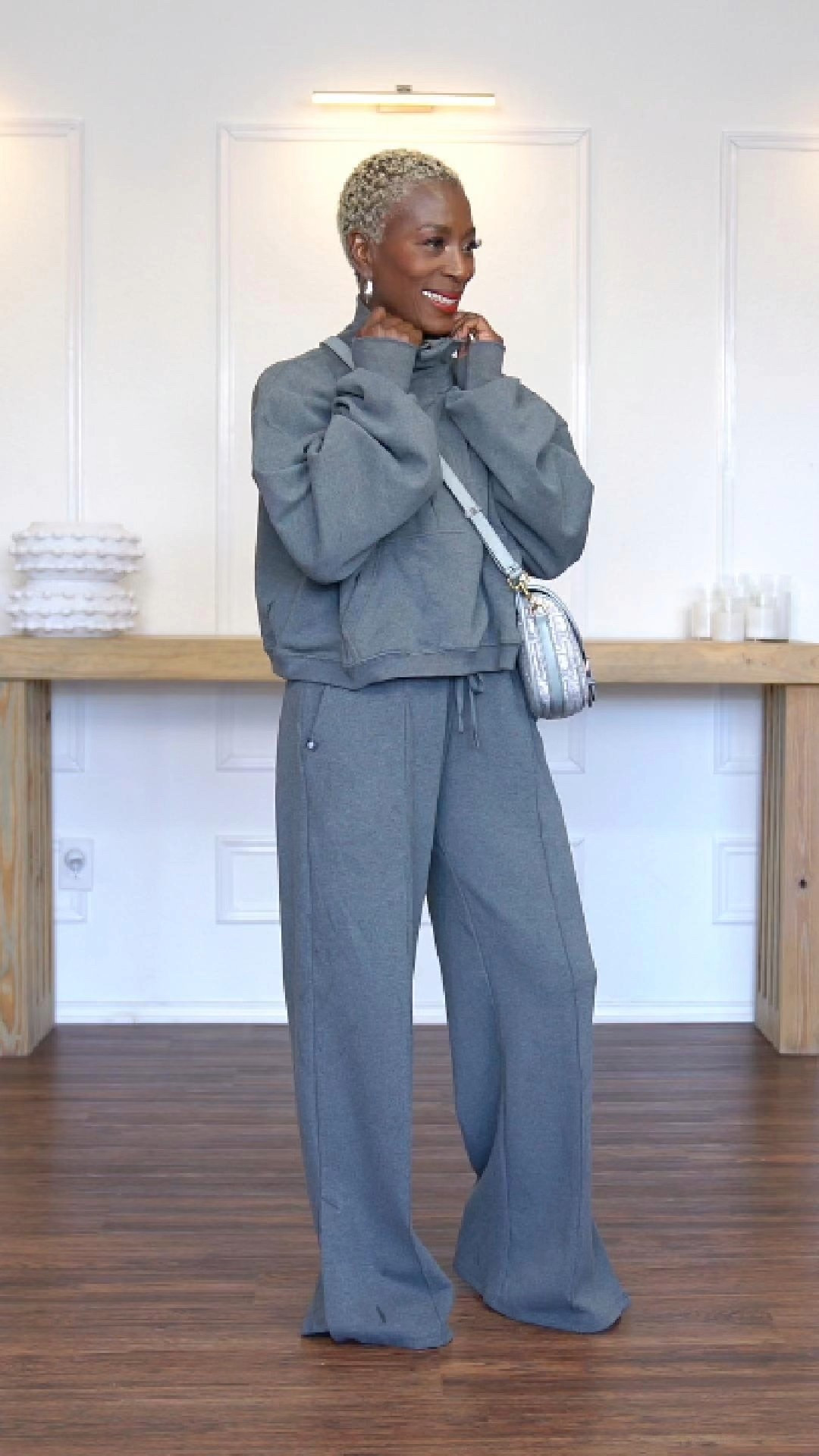 Fashionable and functional 
Tap into this grey fit by pop flex
#popflex


#LTKootd #LTKU