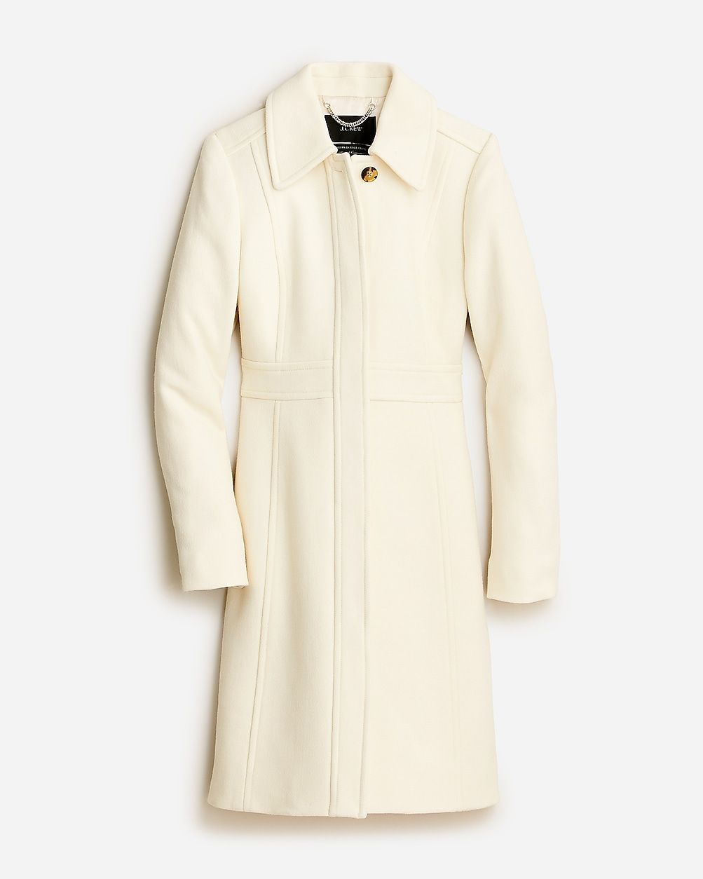 Petite new lady day topcoat in Italian double-cloth wool blend | J.Crew US