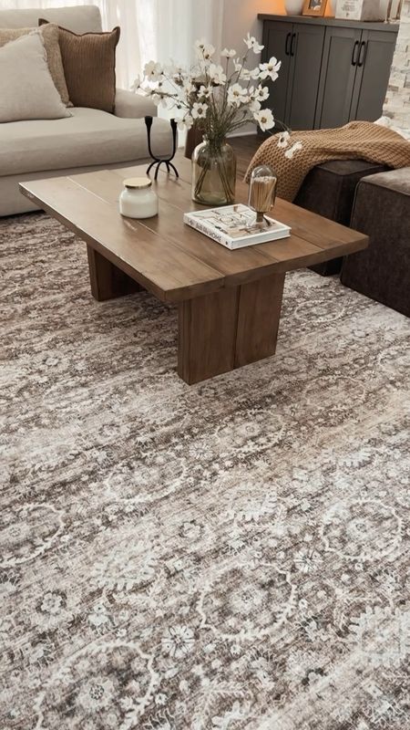 This is the softest rug I have ever felt!! Washable, Vintage, Modern area rug, Amazon home finds 

#LTKhome #LTKstyletip