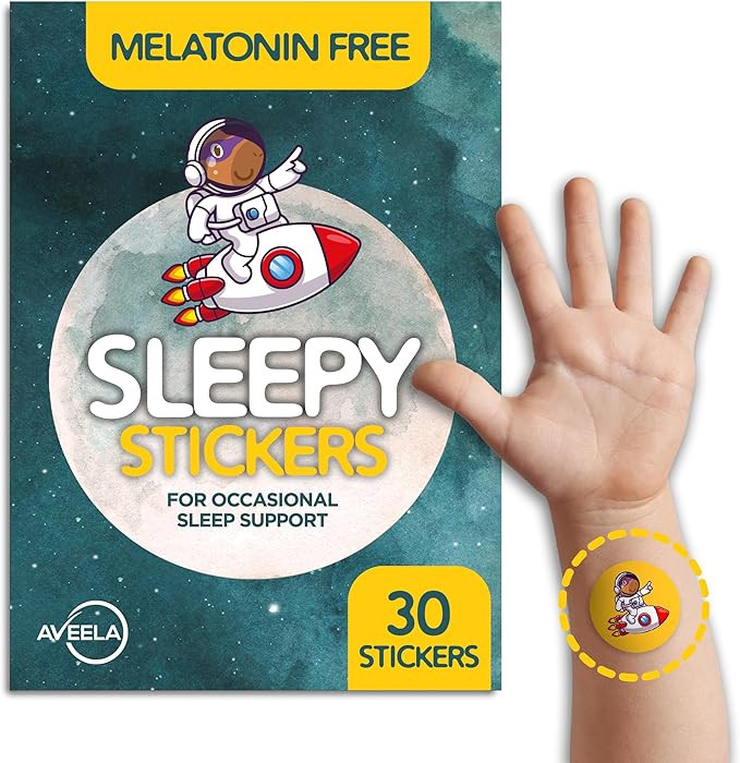 Sleepy Stickers Melatonin Free for Kids and Adults (30 Pack) Sleep Patches for Kids, Natural & Su... | Amazon (US)