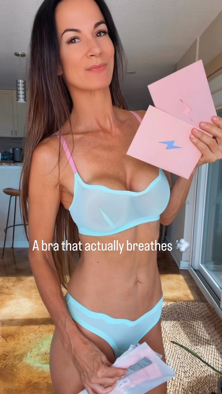 Cute, colorful and actually breathable? Say less. 💕 These sets are keeping everything cool, comfy and very well supported. 😉 Comment SETS and I’ll send you the links!

#ebypartner #BreathableBra #CuteLingerie #ComfortableStyle #nicolecoleestyle

#LTKgrwm #LTKootd #LTKdayinmylife