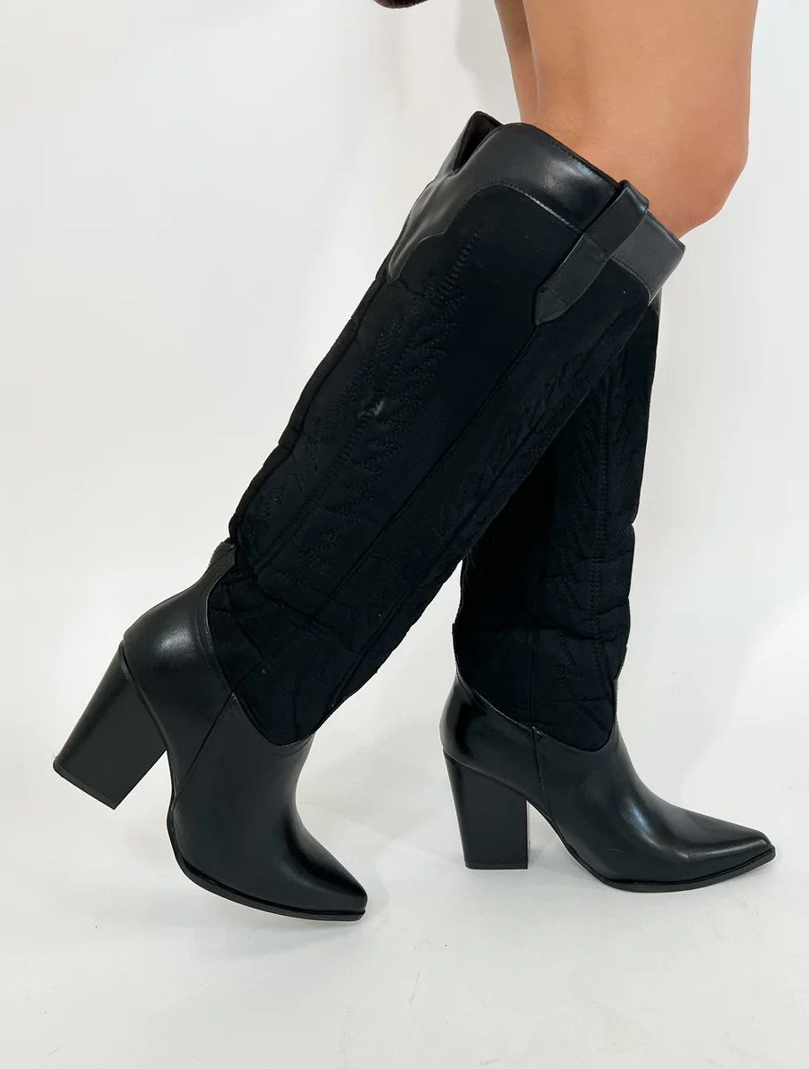 Memphis Western Boots | Black | RESTOCK! | Talulah