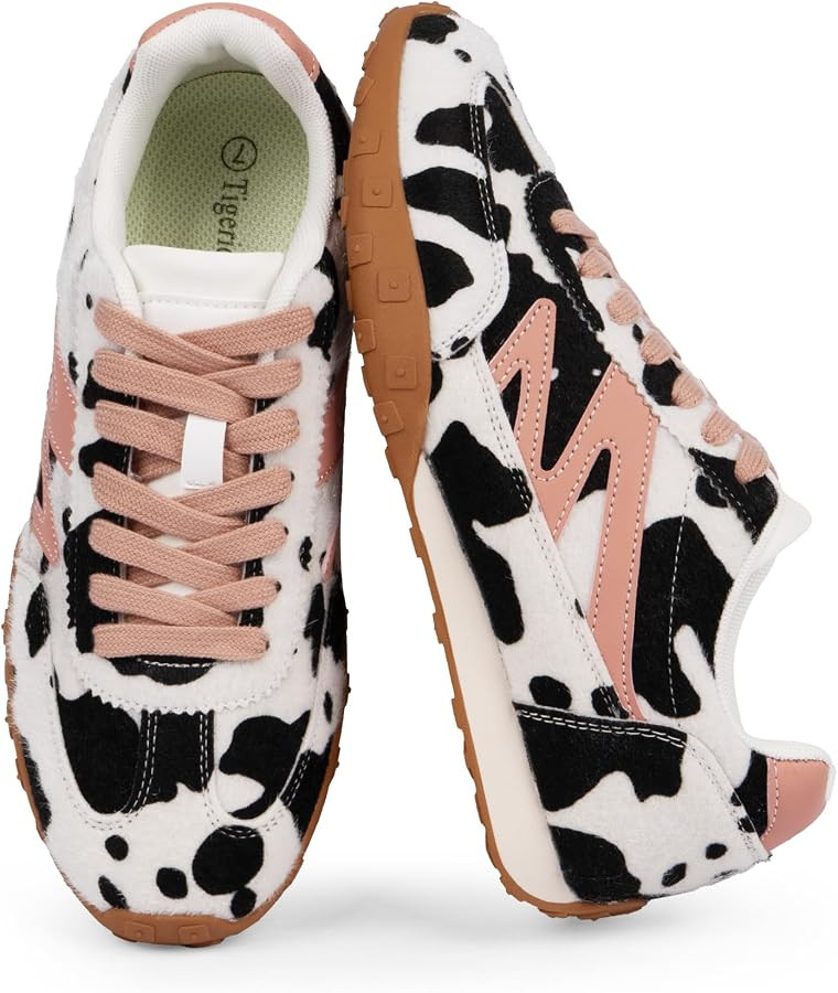 Sneakers for Women Casual Lightweight Walking Shoes Women Lace up Slip on Fashion Sneakers for Al... | Amazon (US)