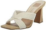 Dolce Vita Women's Nitro Sandal, White Raffia, 9 | Amazon (US)