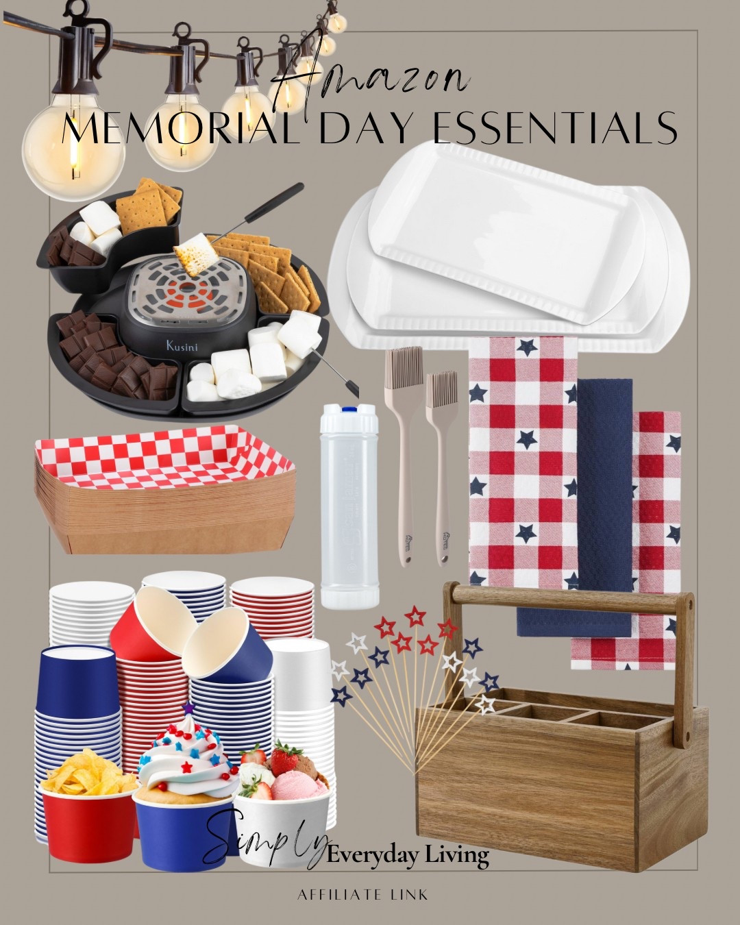 Amazon Memorial Day essentials 

#LTKSeasonal #LTKHome #LTKParties