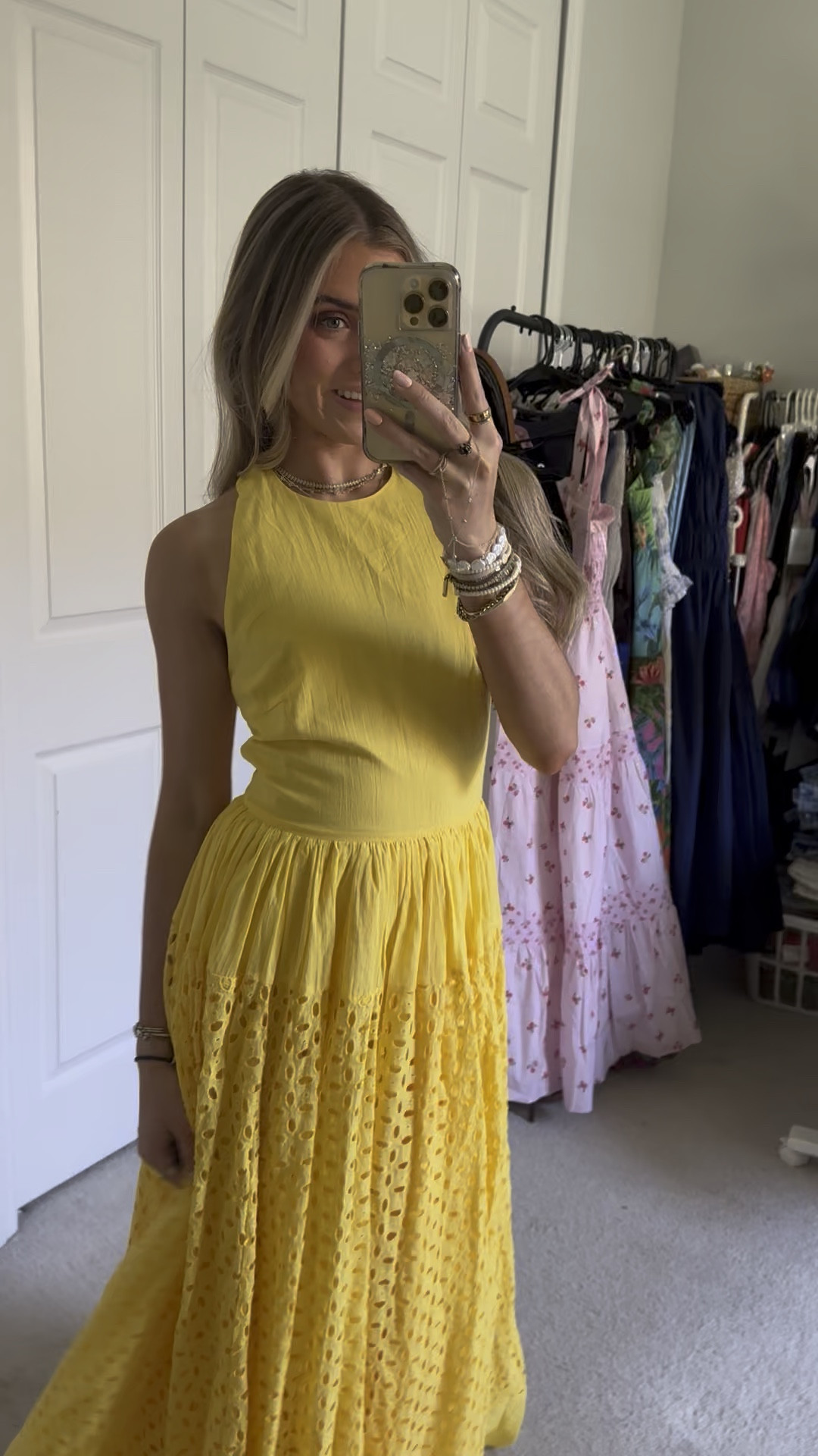 New dresses I got from Shop Confete! I am 5’4 for reference. The yellow dress is Serena Yellow Eyelet Maxi Dress in size small. The rose dress is Eloise Rose Embroidered Maxi Dress size xsmall. The pink dress is Love Letters Pink and Red Rose Maxi Dress. The knit dress is Cannes Knit Maxi Dress gives revolve vibes for sure. The oyster dress is Oceana Strapless Maxi Dress in size xsmall. 

Confete. @confete.  #confete #outfit #fashion #style #ootd #ootn #outfitoftheday #fashionstyle  #outfitinspiration #outfitinspo try on, holiday dress, mini dress. #holiday #holidayoutfit #holidayoutfitideas #christmasoutfit #holidaypartyoutfit #shopconfete #confete #formaldress #outfitinspo #christmaspartyoutfit #fallfashiontrends #dressoutfit #partydress #partyoutfit #datenight #weddingguestdress #weddingdress #holidayoutfits #partystyle 

#LTKSeasonal #LTKWatchNow #LTKWedding