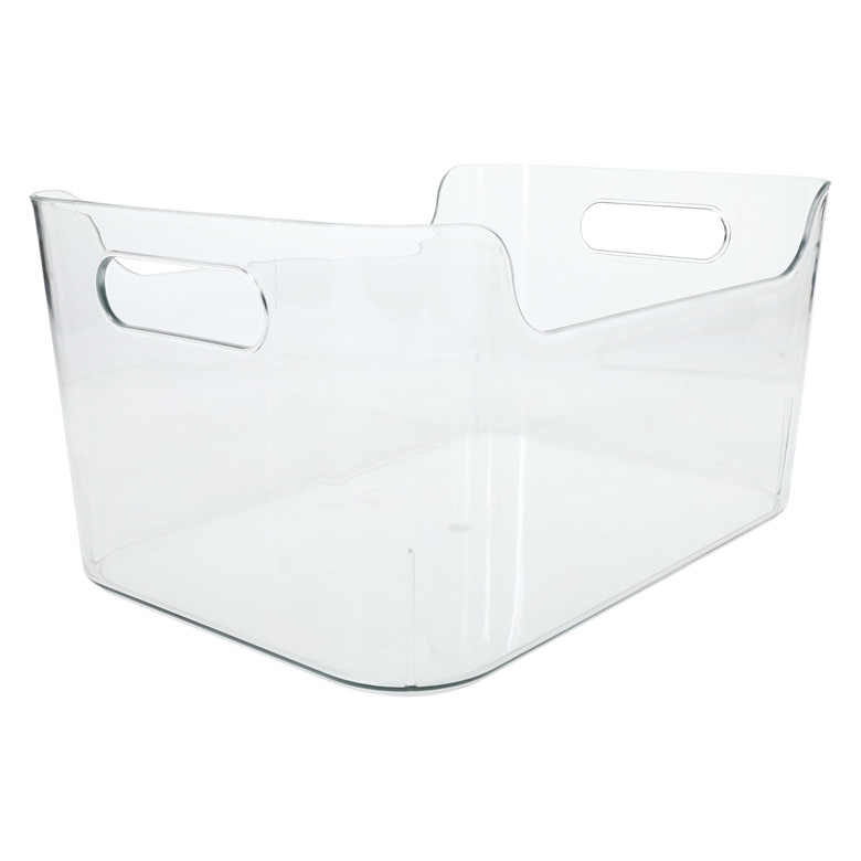 Small Clear Plastic Bin 6.8In X 10In | Five Below