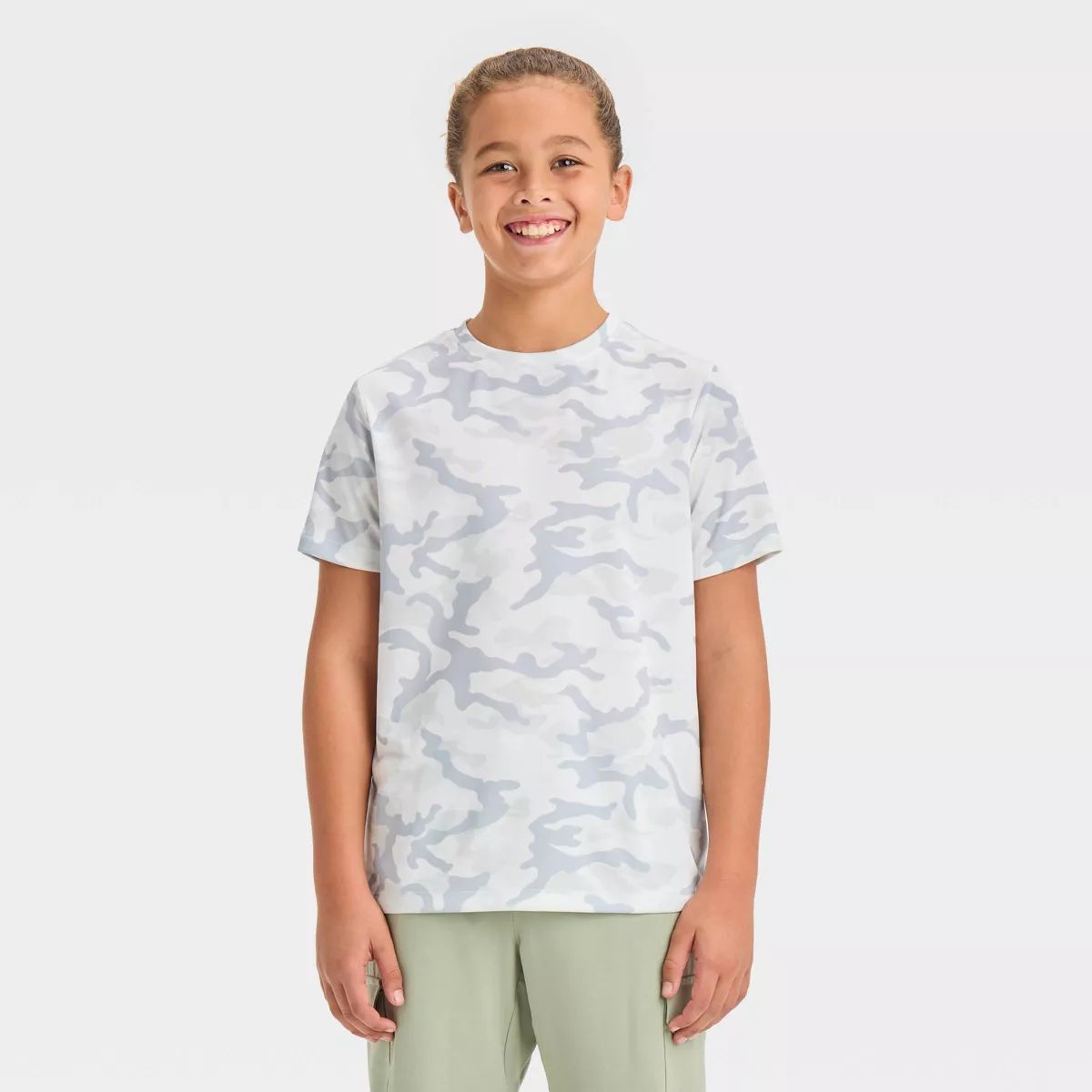 Boys' Athletic Printed T-Shirt - All In Motion™ | Target