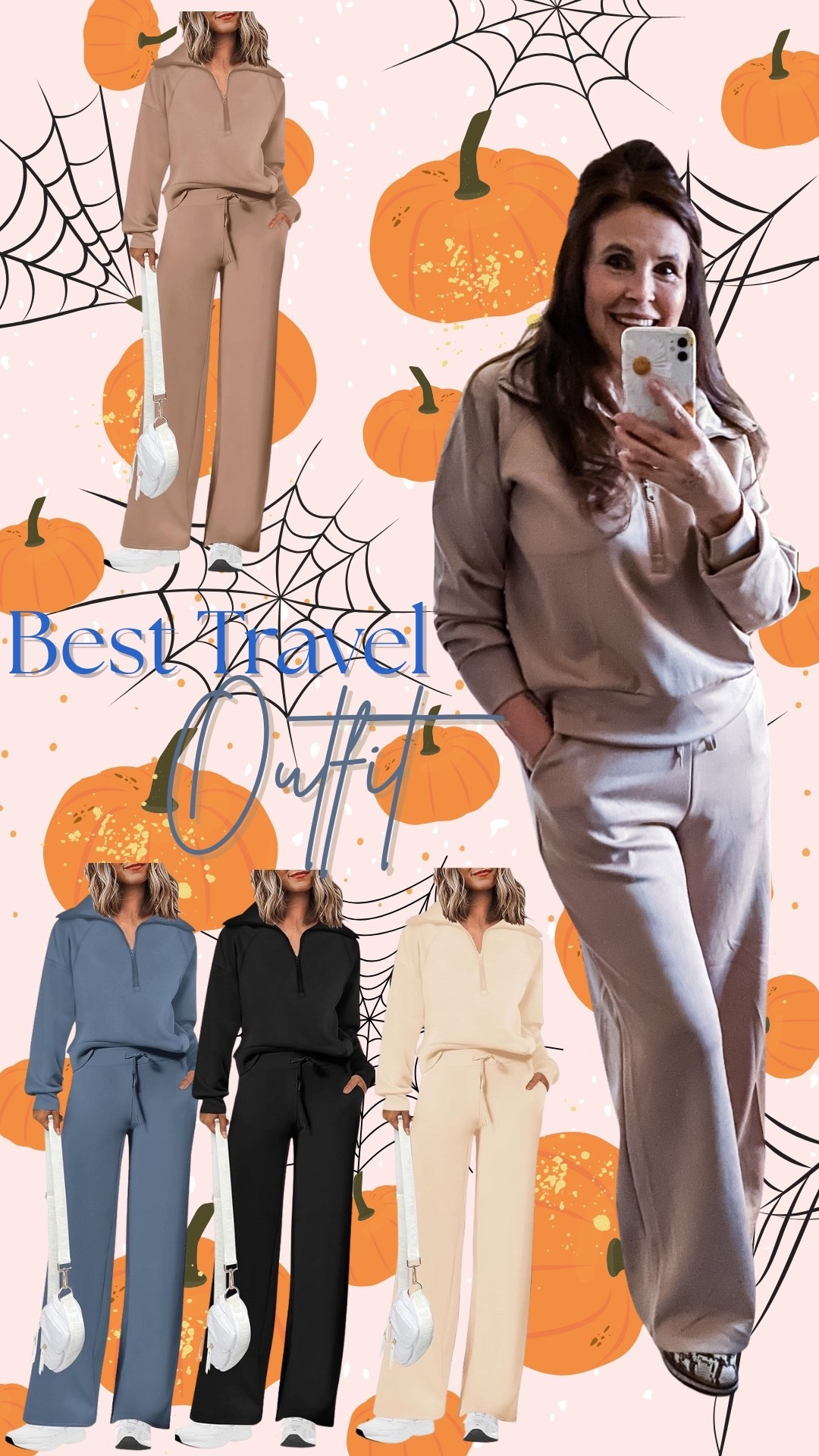 The best travel outfit! I love this 2 piece set! Super soft, cozy, comfy and yet so stylish!✈️

#LTKstyletip #LTKtravel #LTKover50style