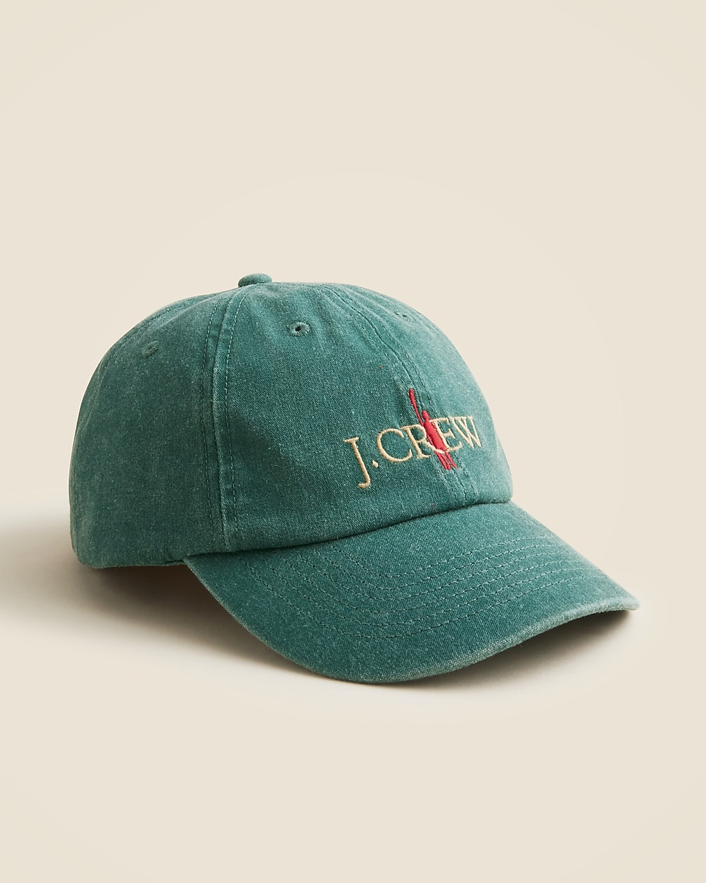 Embroidered oarsman cotton baseball cap | J. Crew US