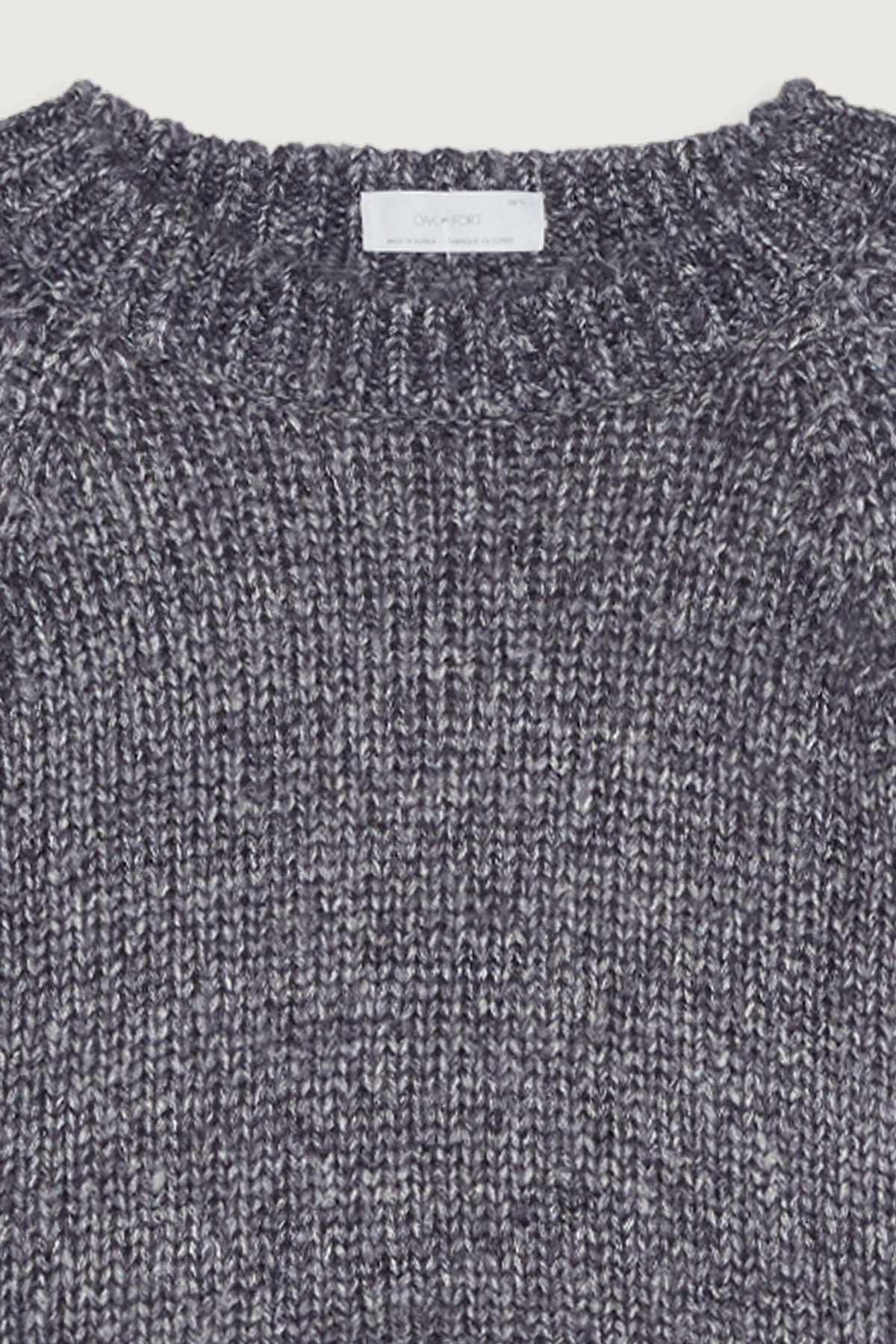 CROPPED OPEN BACK SWEATER | OAK + FORT