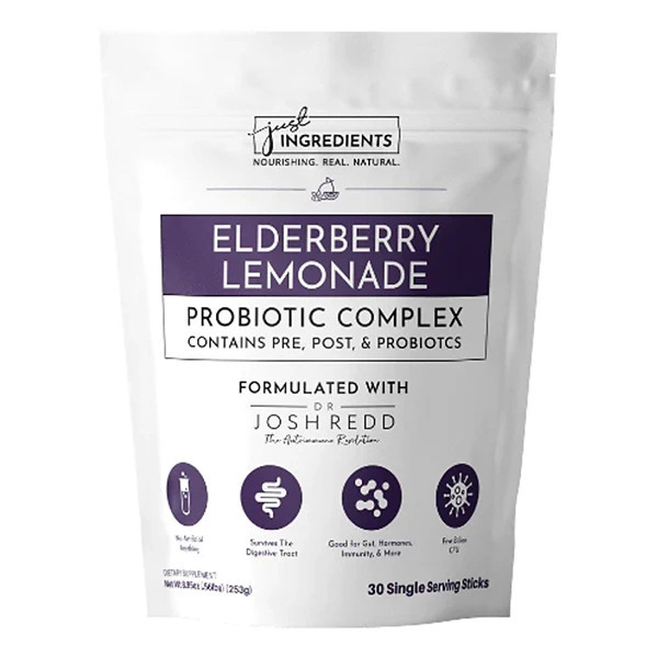 Just Ingredients Elderberry Lemonade 3-in-1 Probiotic Complex | Scheels