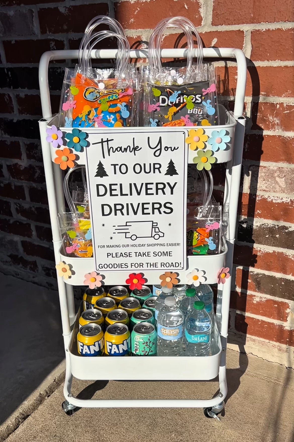 Easter Delivery Driver Snack Cart 

#LTKWatchNow #LTKU #LTKSpringSale