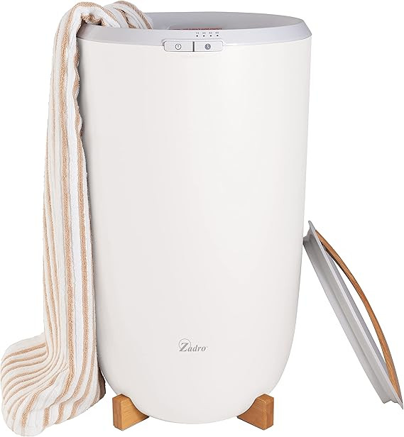 Zadro Large Hot Towel Warmer Bucket Timer Electric Towel Warmer for Bathroom Auto-Shut Off Heated... | Amazon (US)